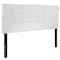 Flash Furniture Full Bedford, Headboard, White Fabric HG-HB1704-F-W-GG - alternate 3